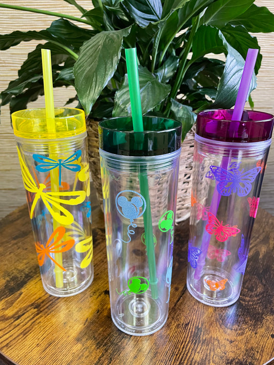 Colored Acrylic Tumblers