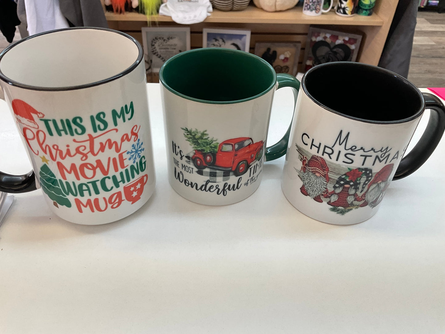 Christmas/Holiday Themed Coffee Mugs