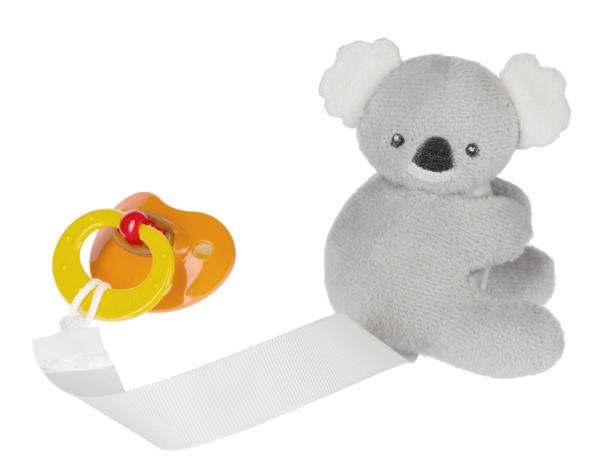 Koala Pacifier Clip