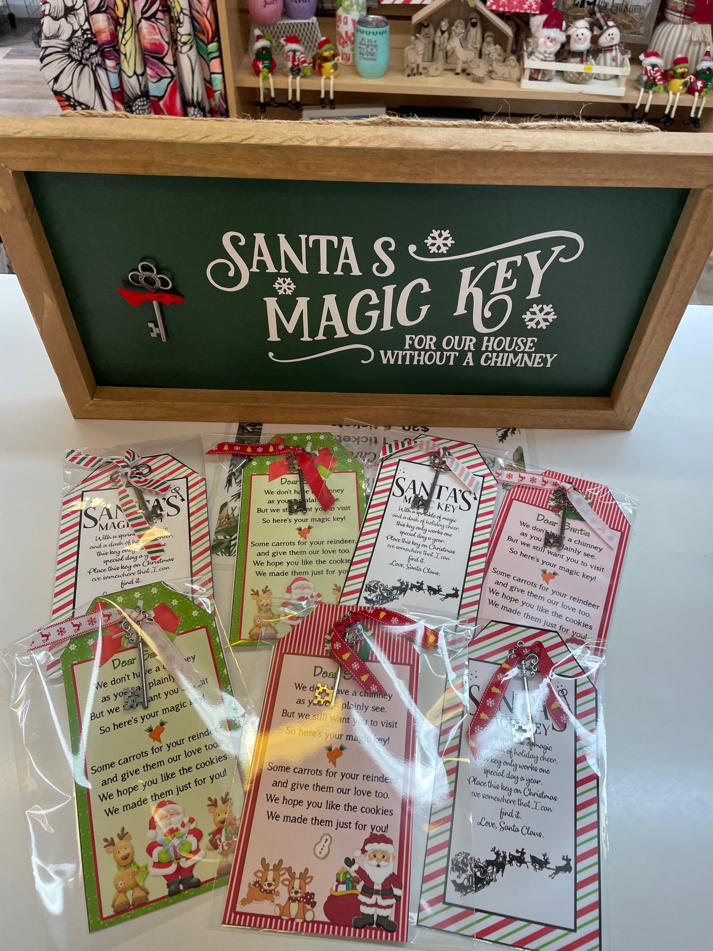 Santa’s Magic Key Sign
