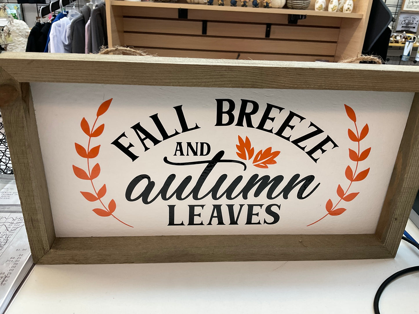 Fall Signs