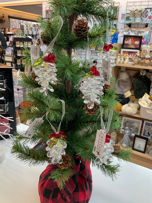 Holiday Pinecone Ornament
