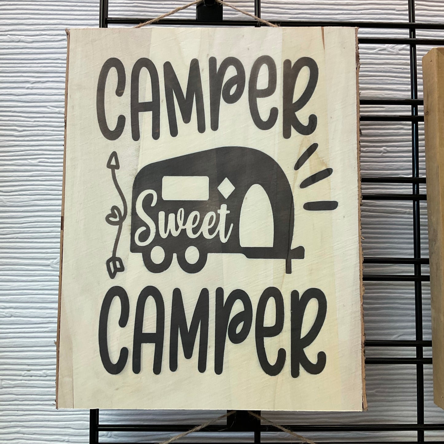 Camper Sweet Camper Sign