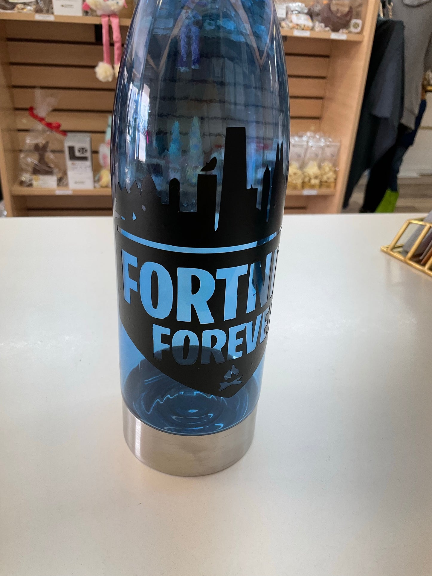 Coloured Plastic Water Bottle