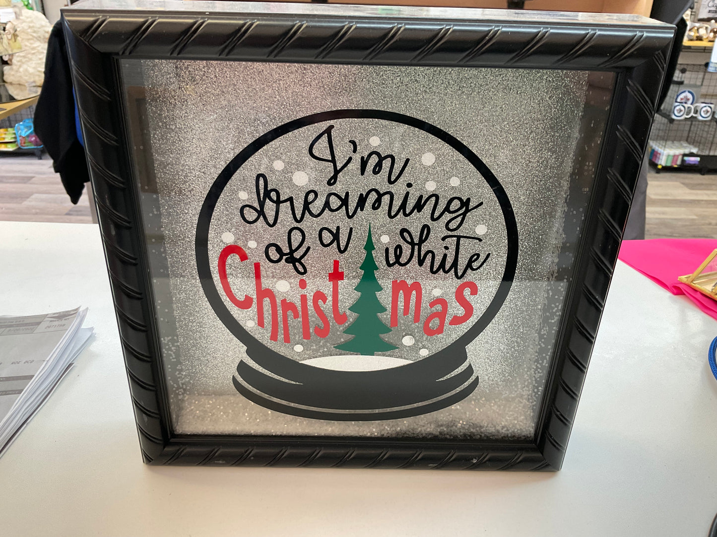 Christmas/Holiday themed Shadow Boxes