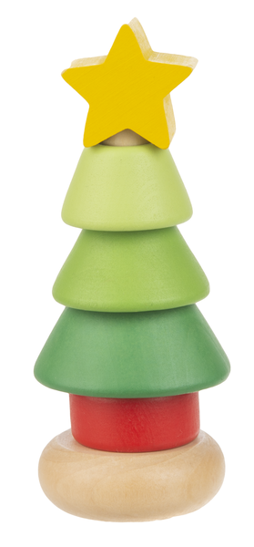 Christmas Wood Stacker Toy