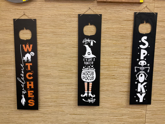 Halloween signs