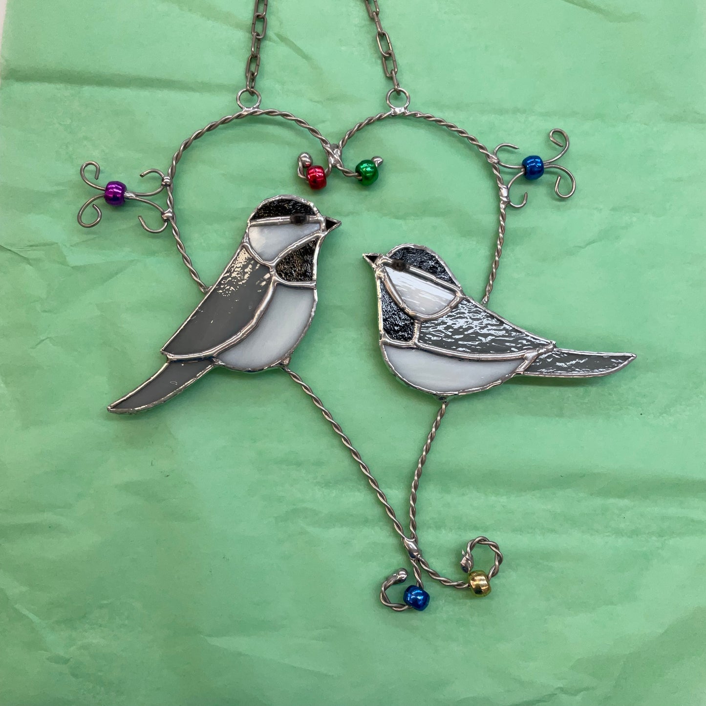 Chickadee Twist Suncatcher