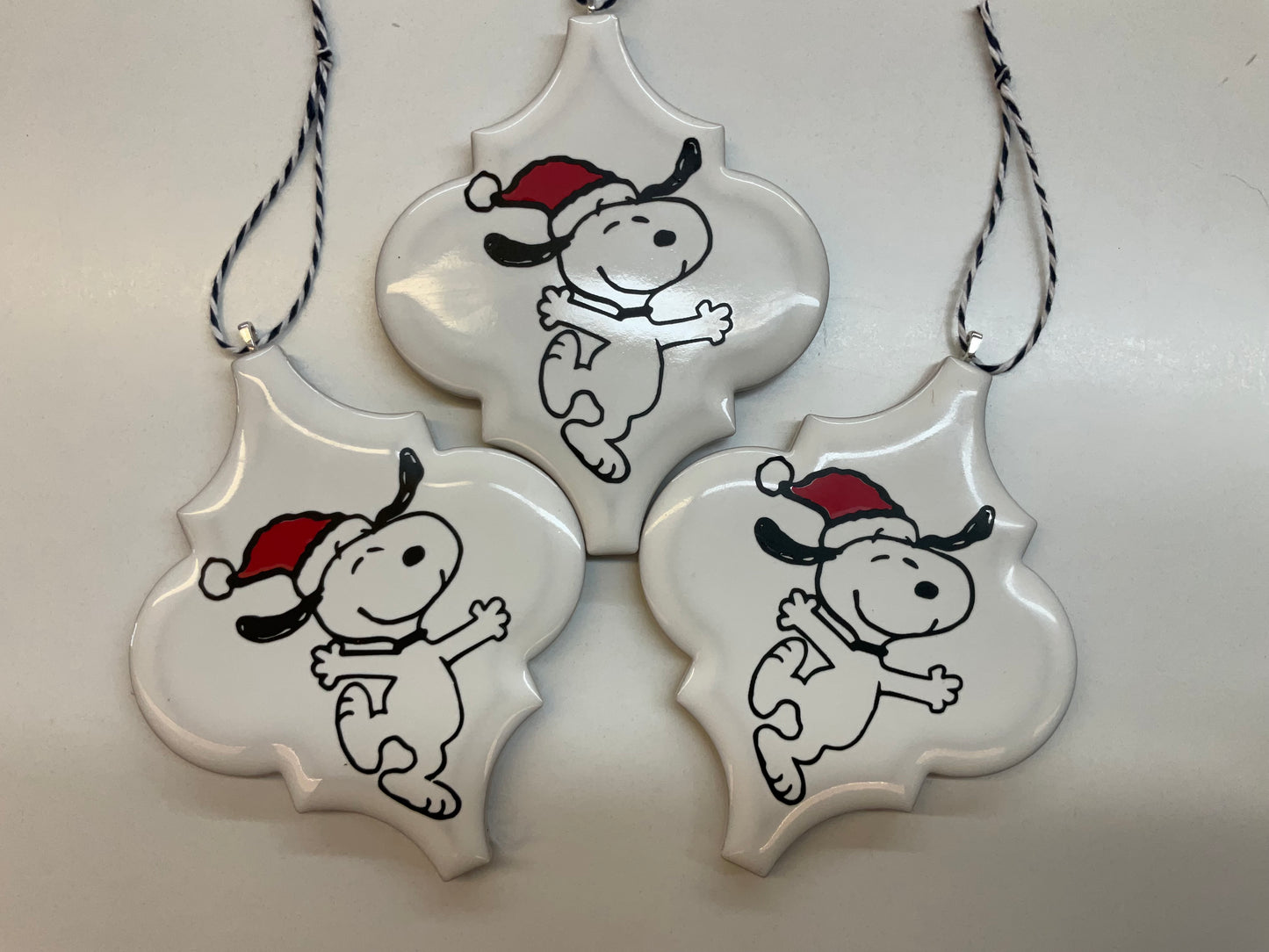 Christmas Arabesque Ornaments