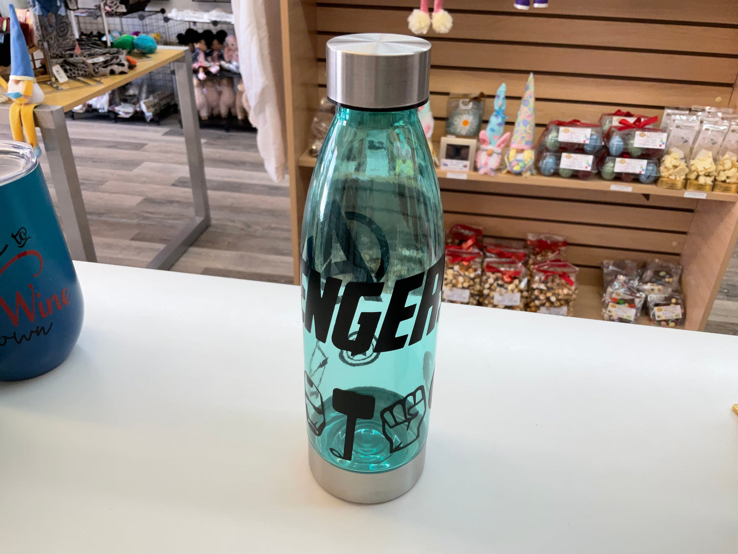 Coloured Plastic Water Bottle