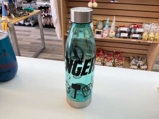 Coloured Plastic Water Bottle