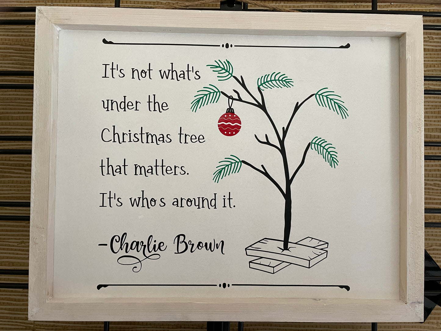 Charlie Brown - Under the tree