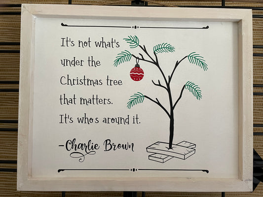 Charlie Brown - Under the tree