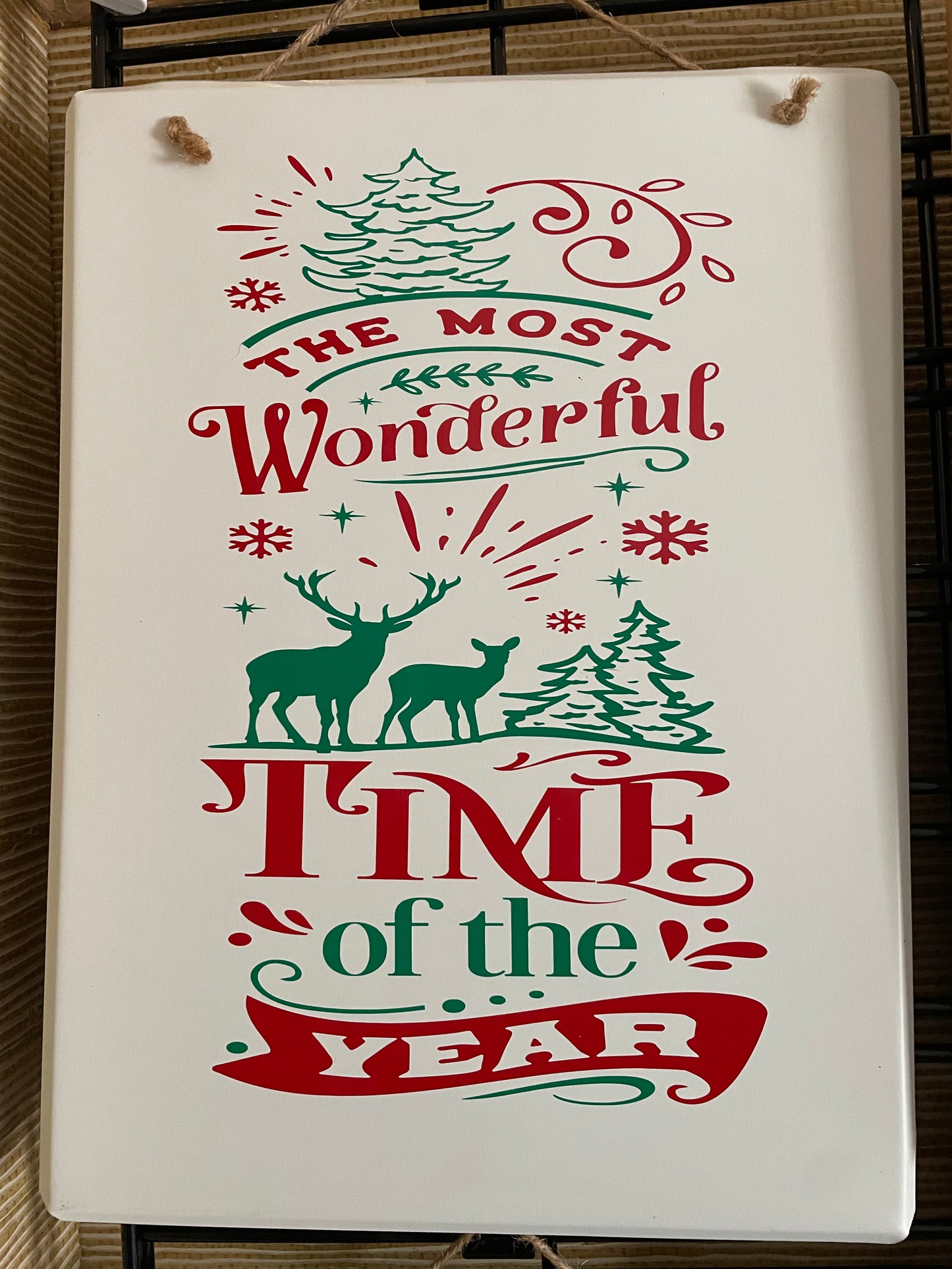 Christmas Metal Signs