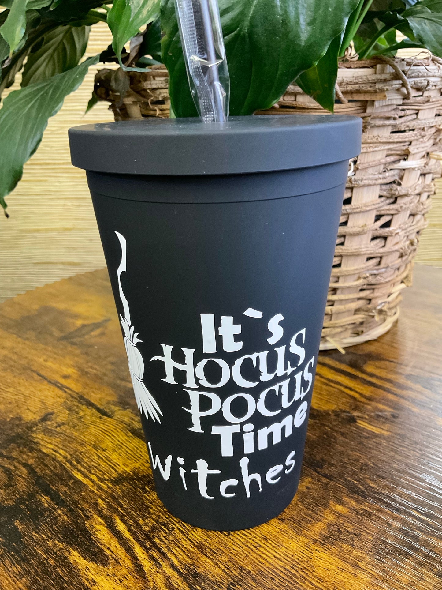 Black Halloween Tumblers