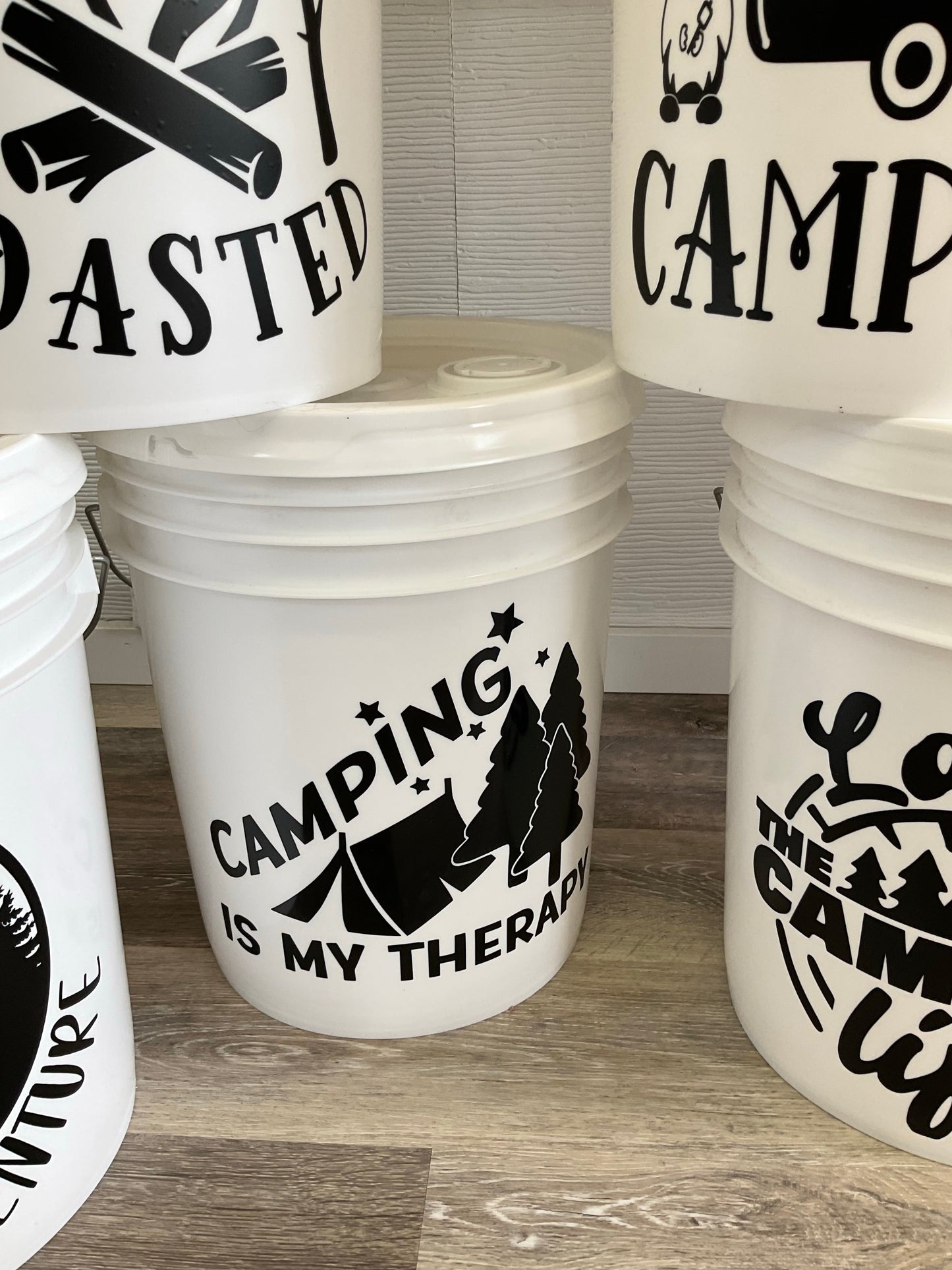 Lighted Camping Bucket