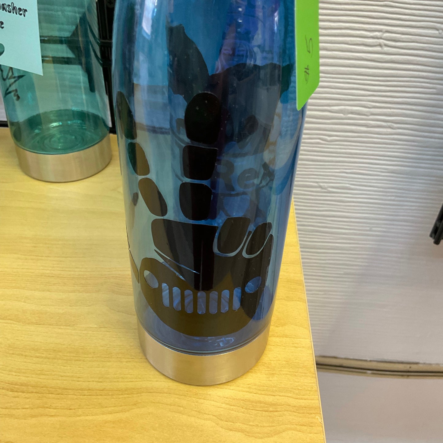 Coloured Plastic Water Bottle