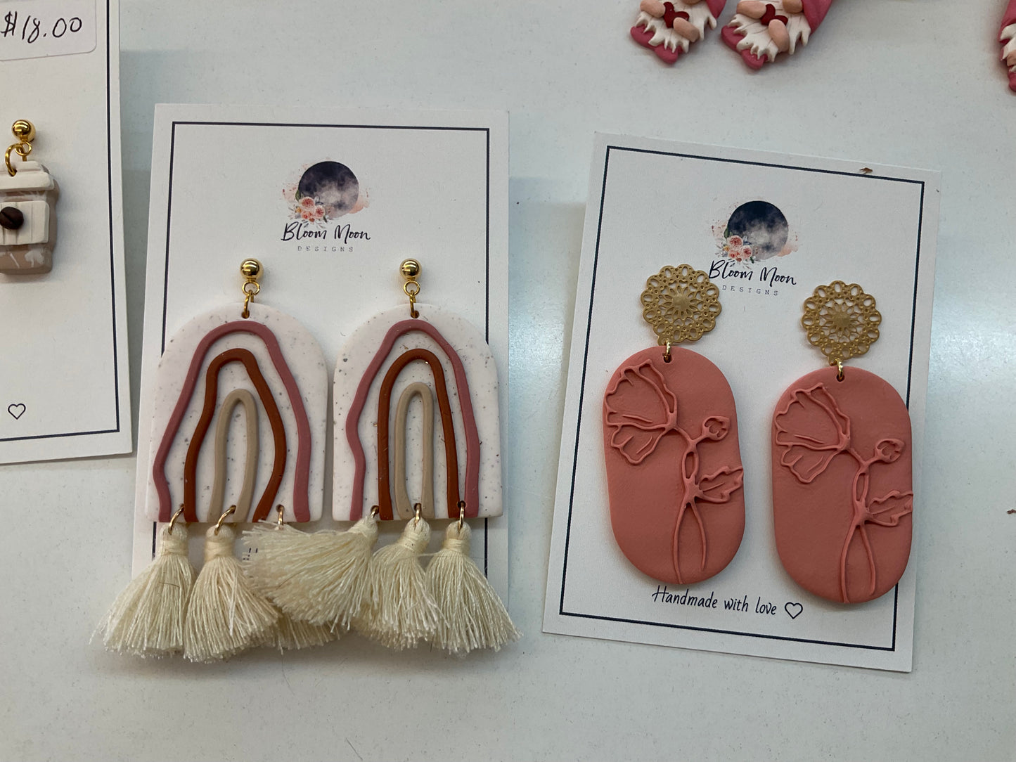 Earrings Bloom Moon Designs