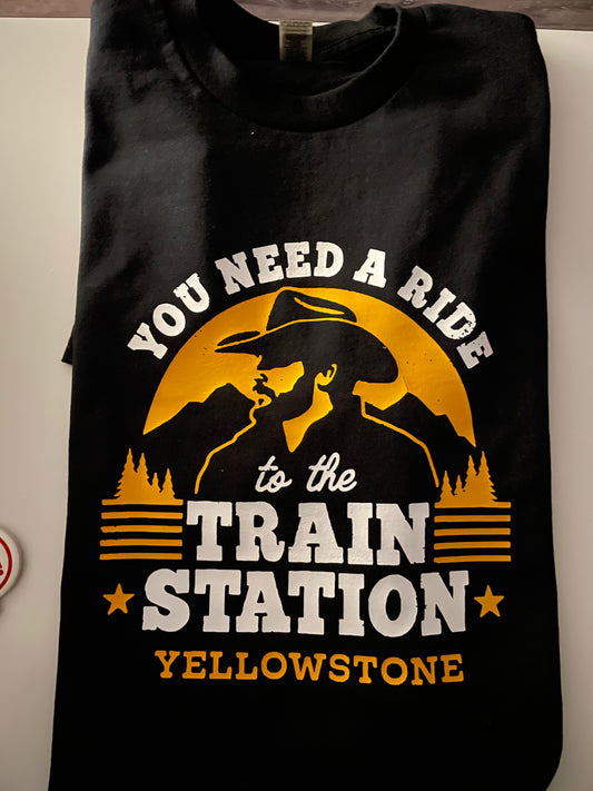 You Need A Ride To The Train Station Yellowstone