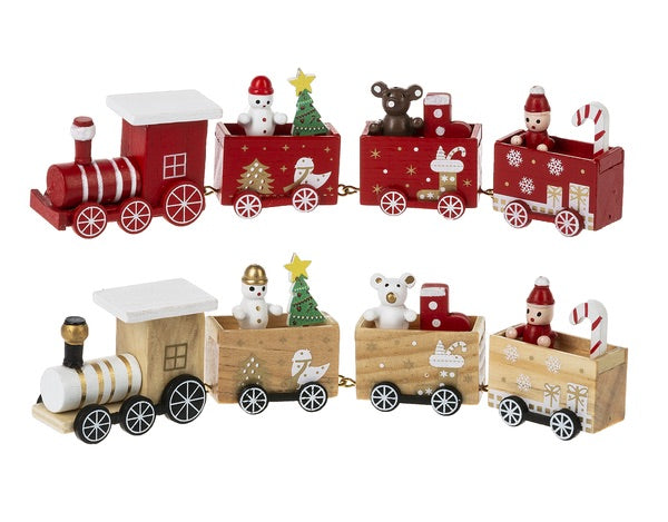 Christmas Train Figurines