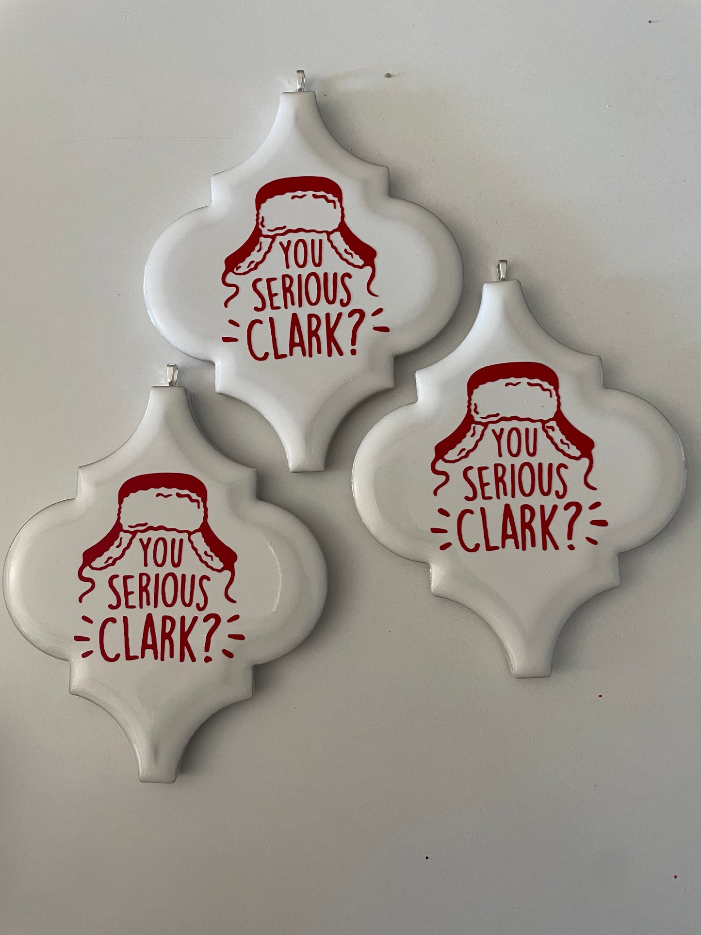 Christmas Arabesque Ornaments