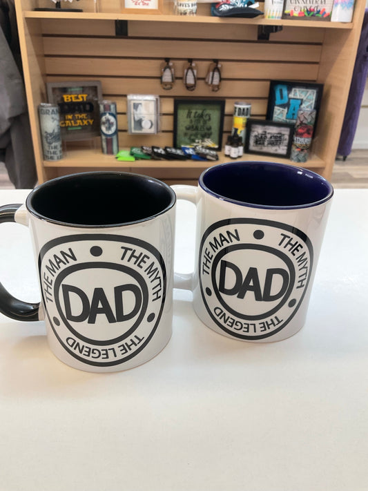 Dad: The Man, The Myth, The Legend Mug