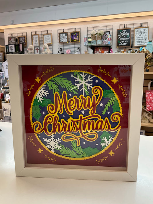 Christmas Shadow Box