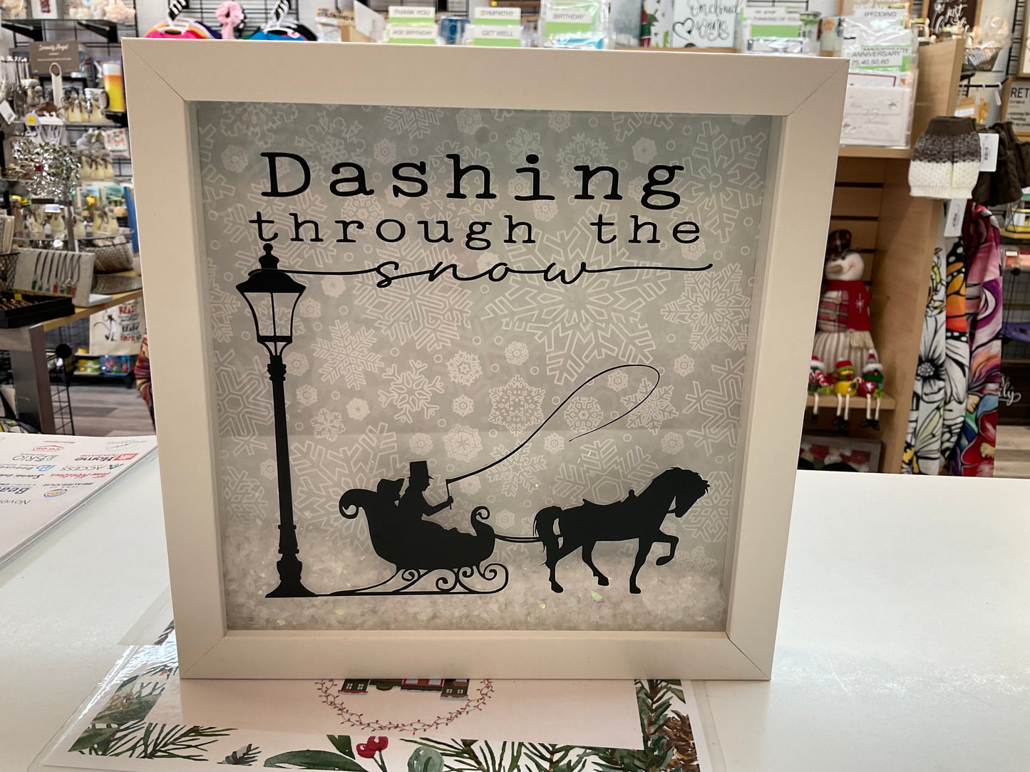 Christmas/Holiday themed Shadow Boxes