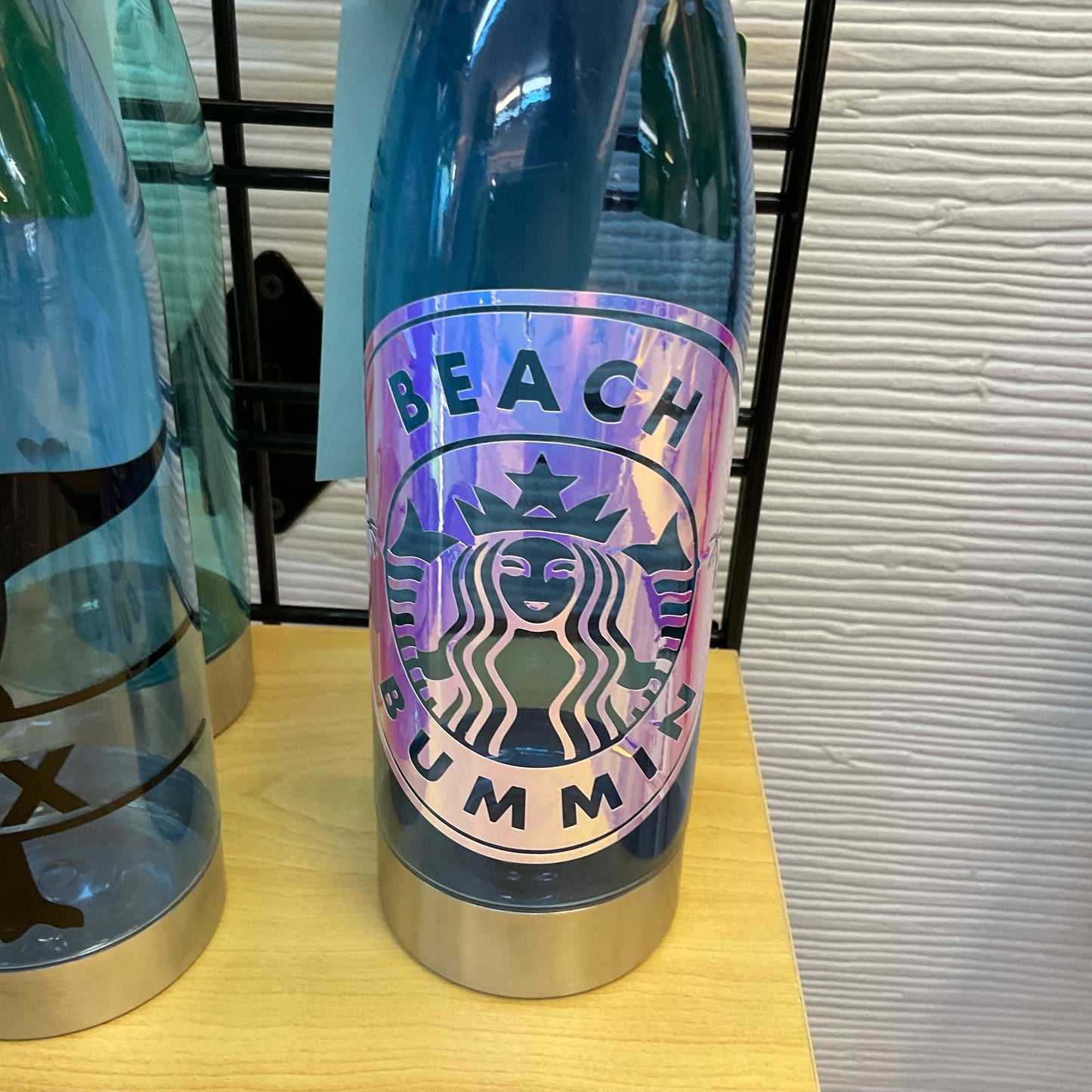 Coloured Plastic Water Bottle