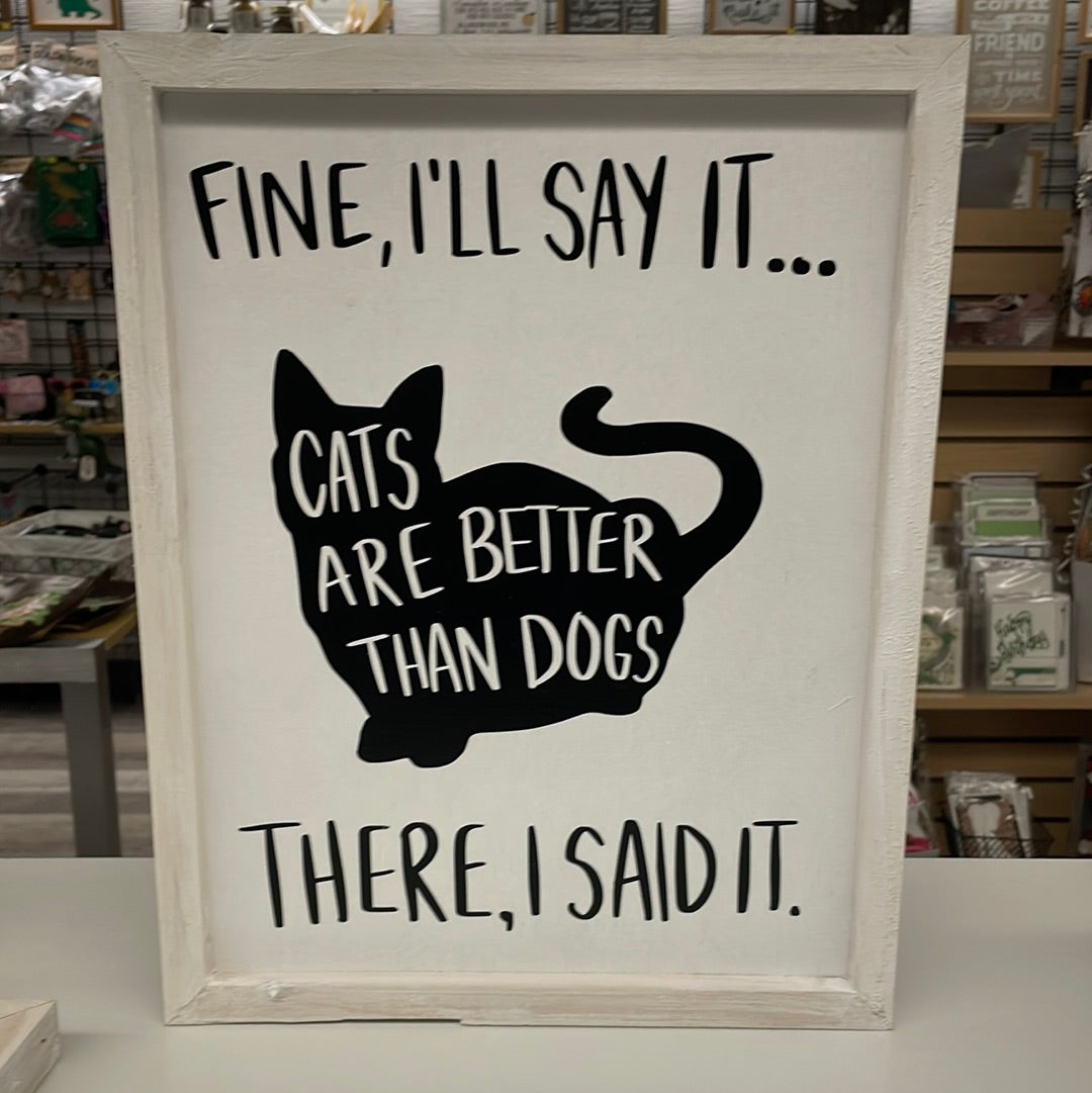 Fine, I’ll Say It….Cats