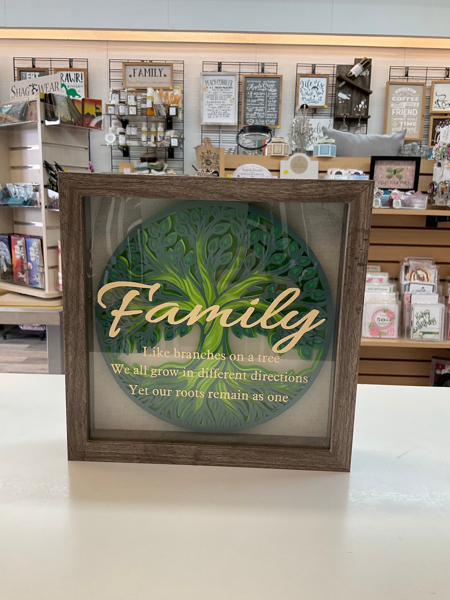 Family Tree Shadow Box