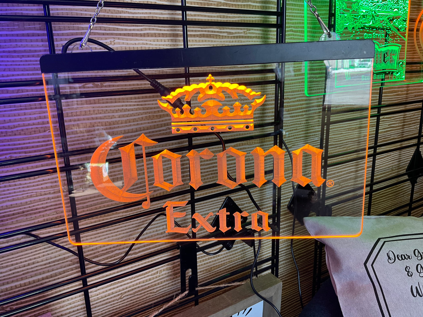 Etched Lighted Panels