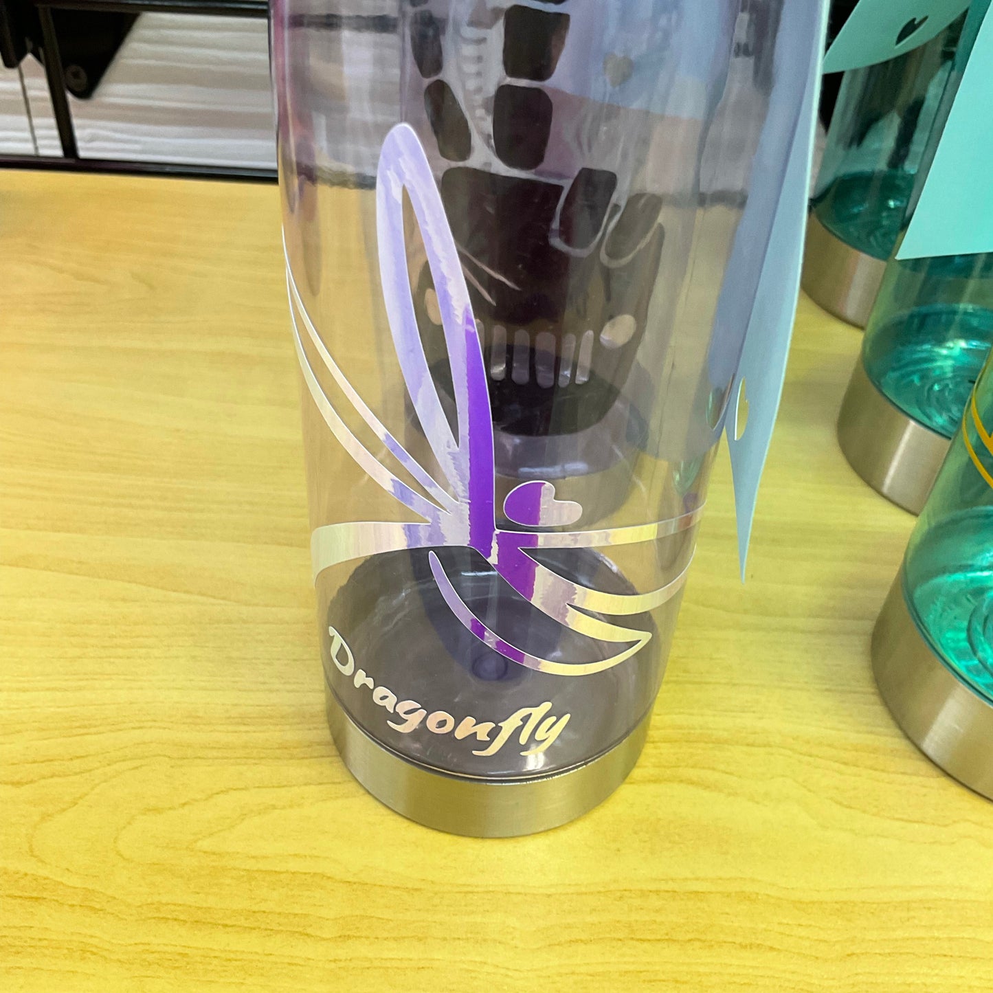Coloured Plastic Water Bottle