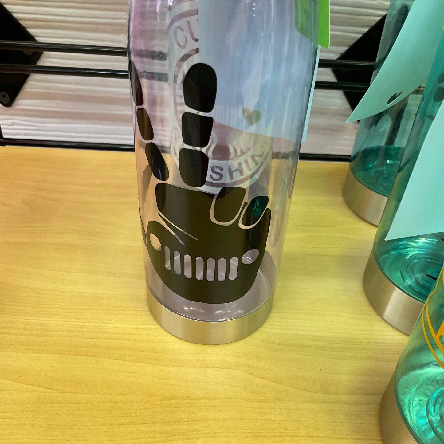 Coloured Plastic Water Bottle