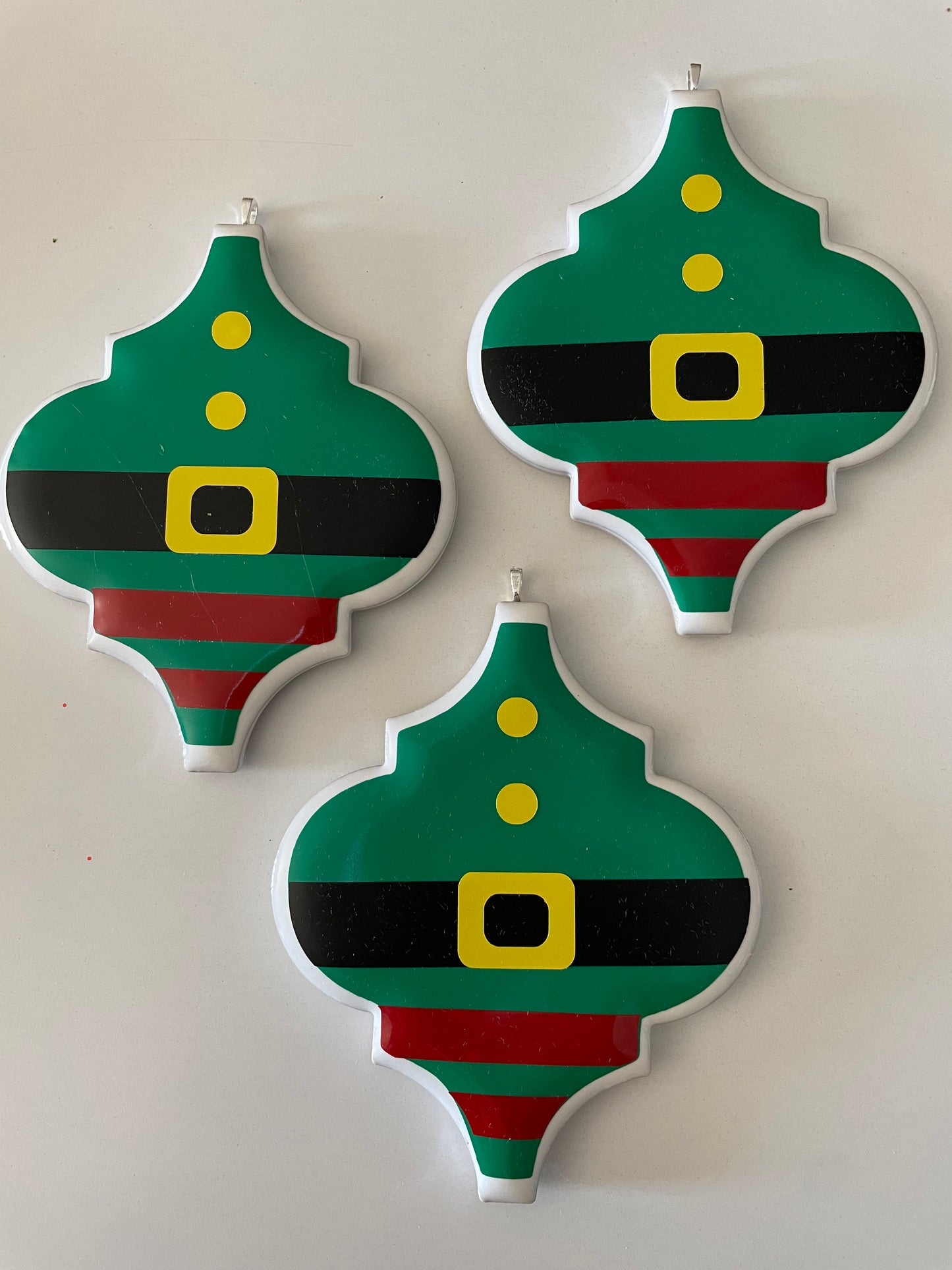 Christmas Arabesque Ornaments