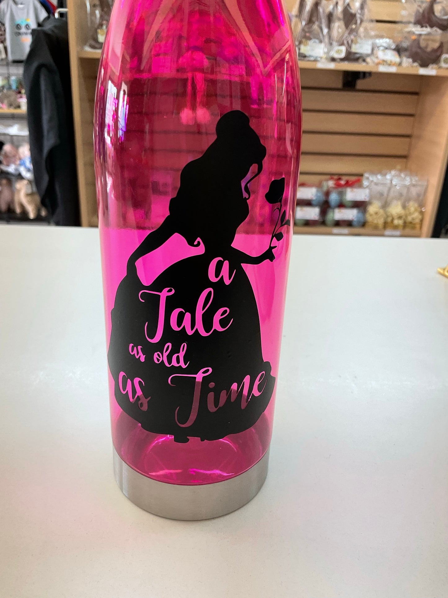 Coloured Plastic Water Bottle