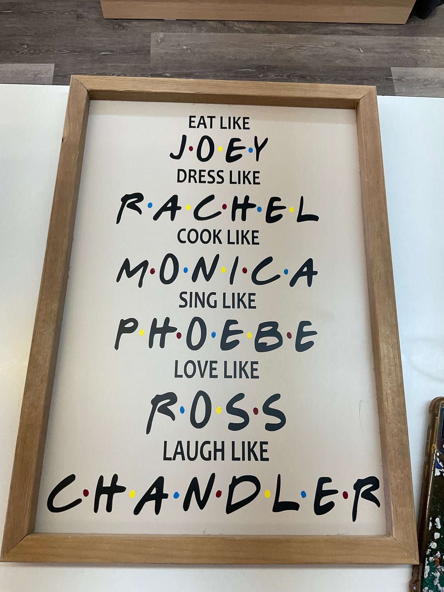 FRIENDS TV Show Signs