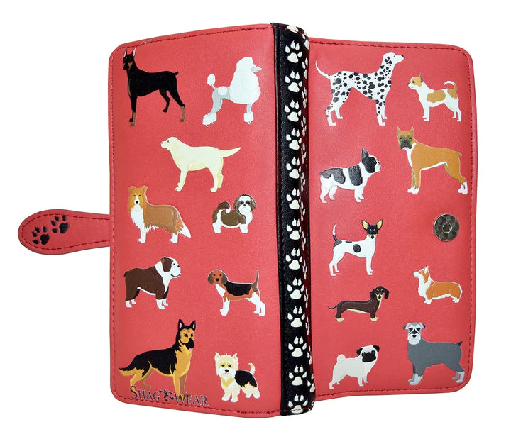 Wallet zippered mid size