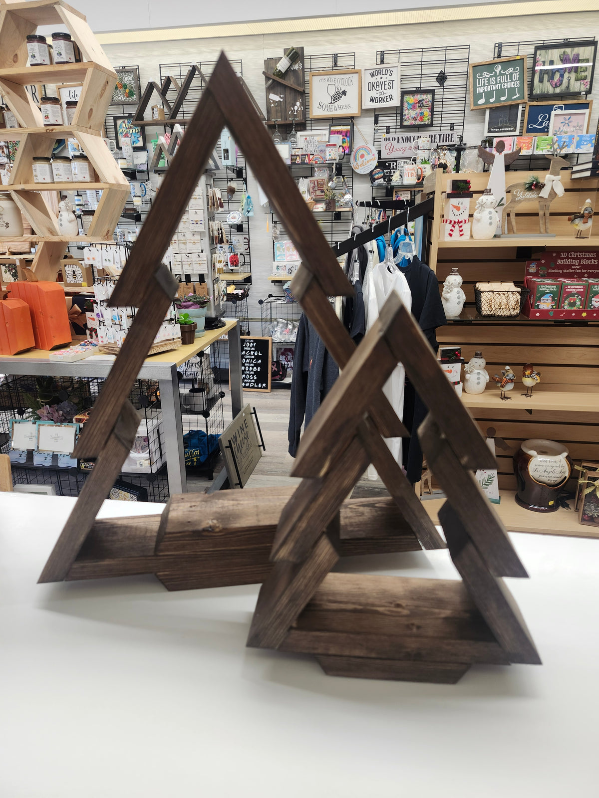 Wooden Tree Decor