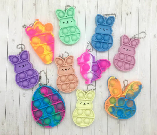Easter Popper Keychains