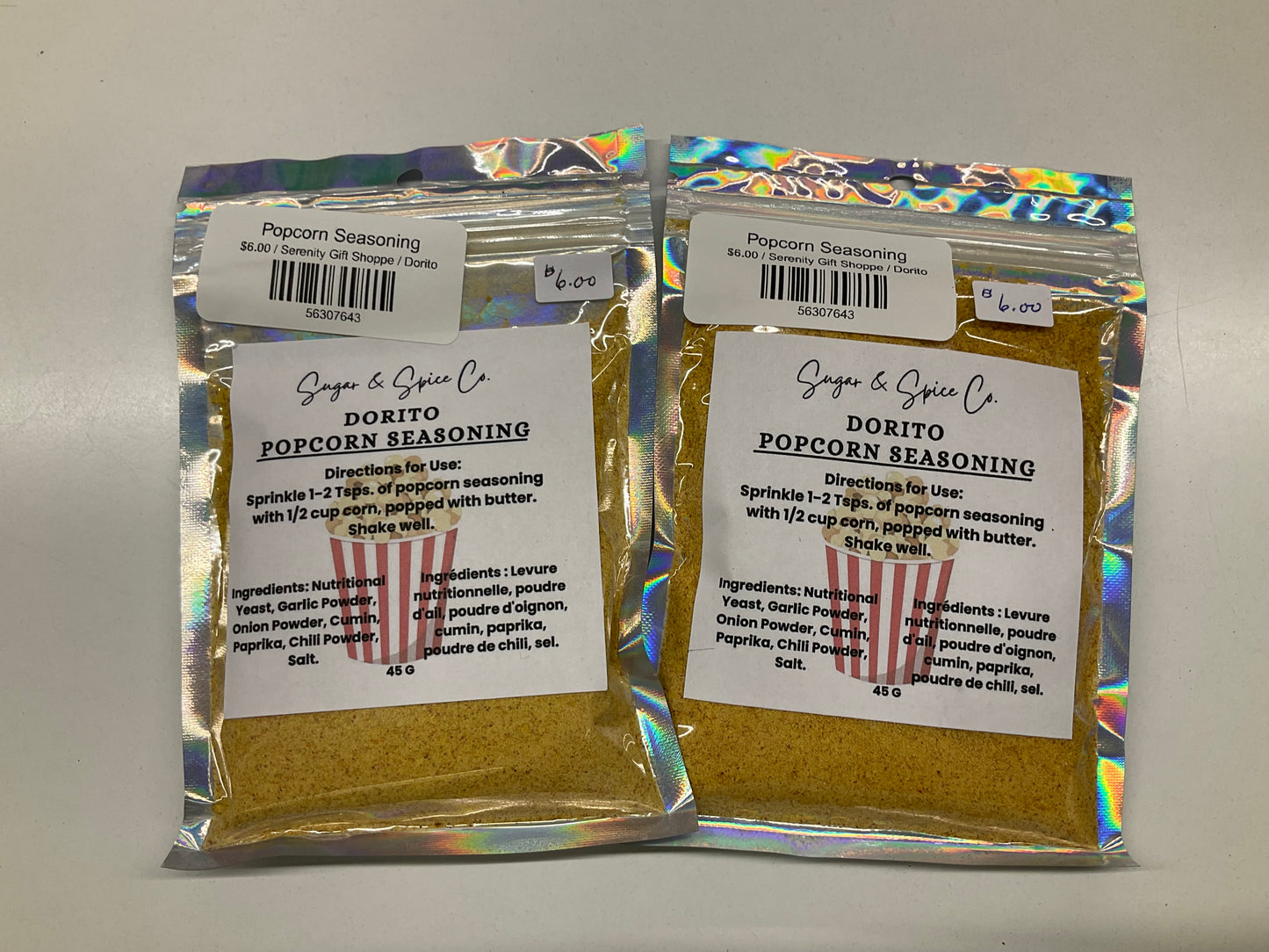 Popcorn Seasoning