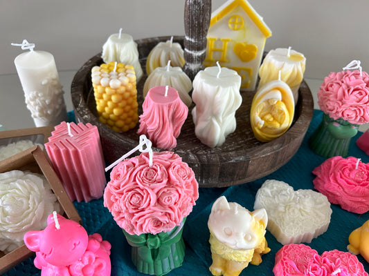 Aesthetic Natural Soy Wax Candles