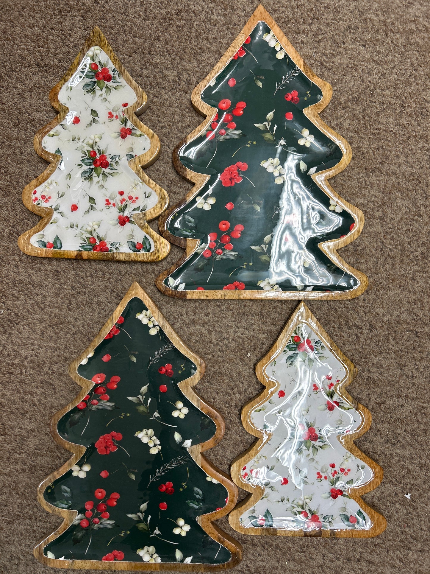 Botantical Tree Tray Set