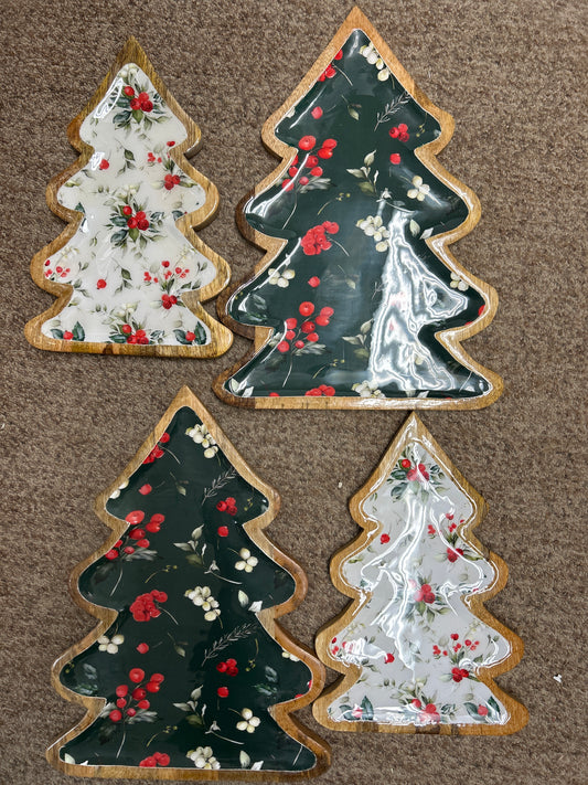 Botantical Tree Tray Set