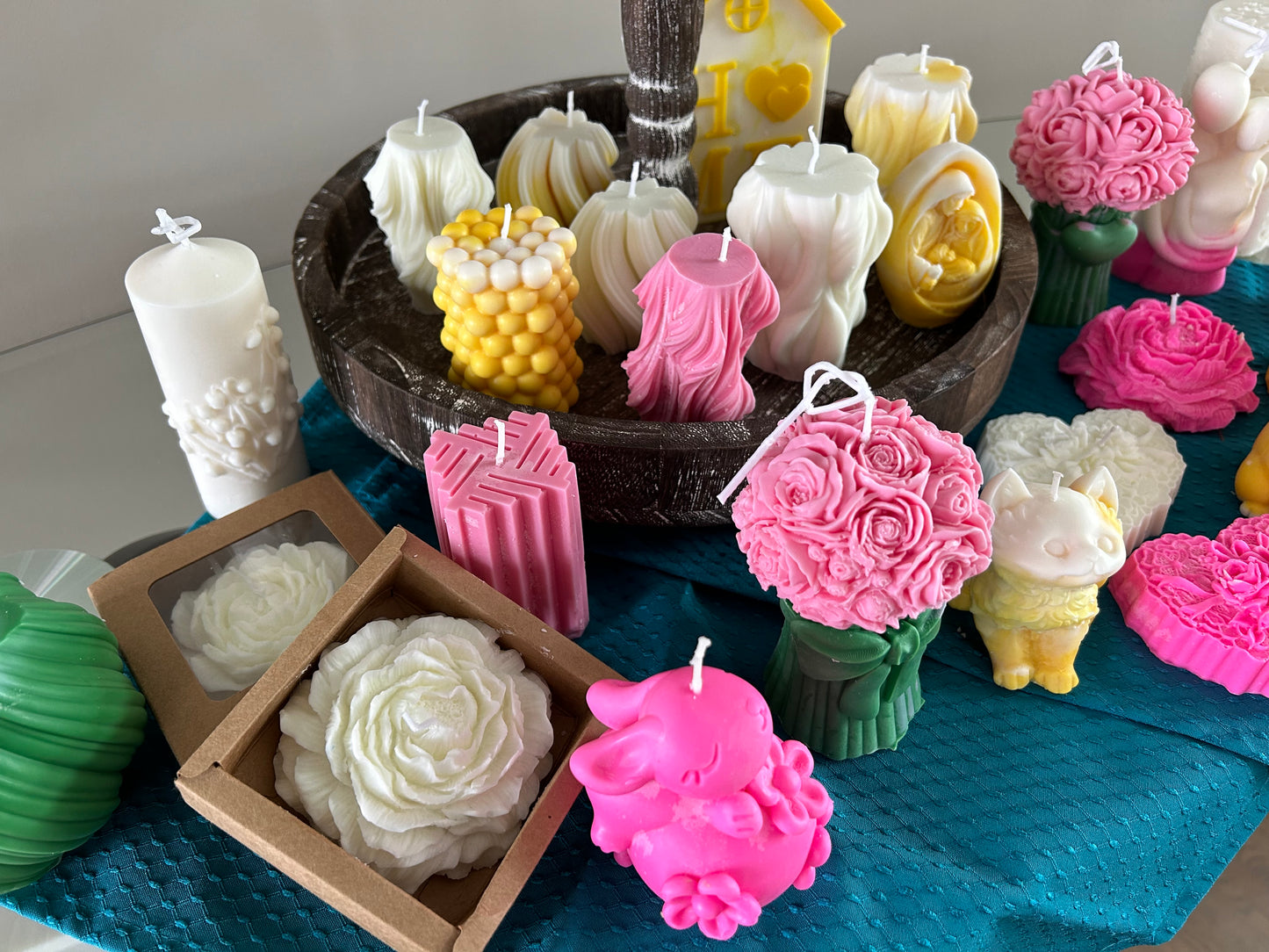 Aesthetic Natural Soy Wax Candles