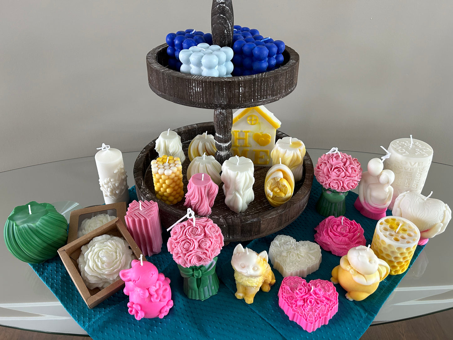 Aesthetic Natural Soy Wax Candles