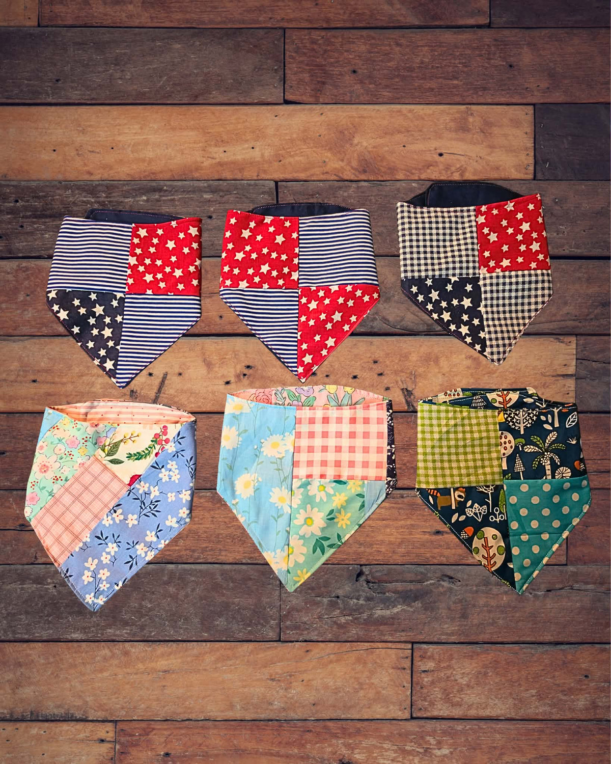 Handmade Bandana Bibs