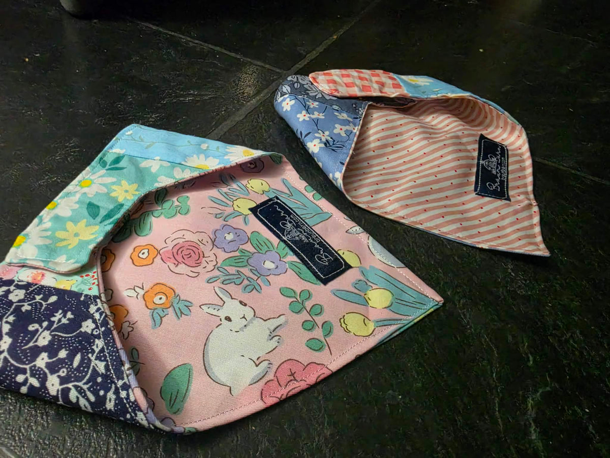 Handmade Bandana Bibs