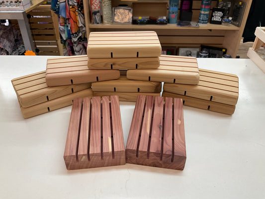 Wood Soap Dish