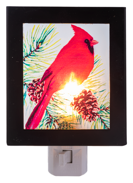 Cardinal Night Light
